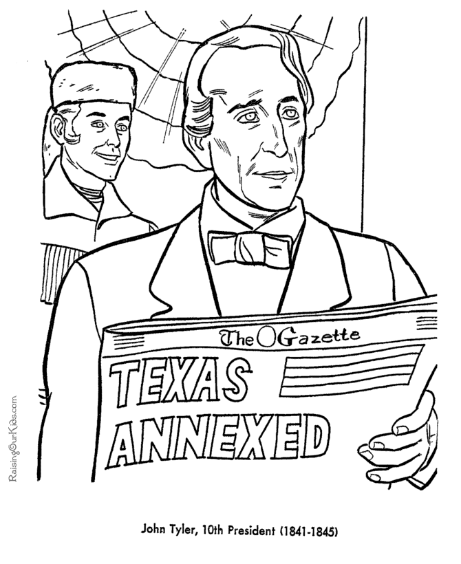 us president coloring pages - photo #28