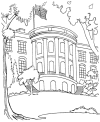 The White House - History, Facts, Pictures and Coloring pages