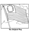 The first american flag