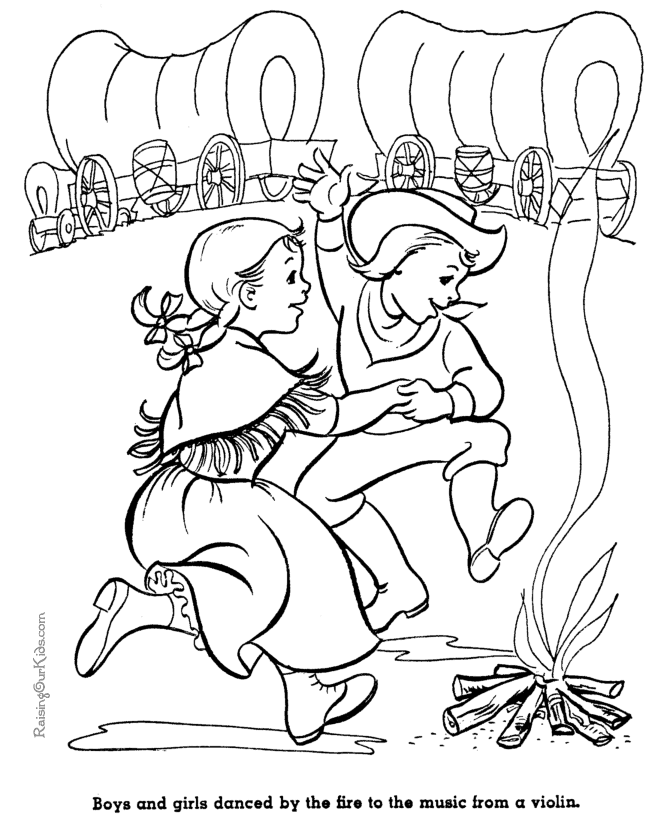 American history people for kid coloring pages