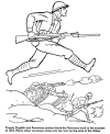 Military history coloring page