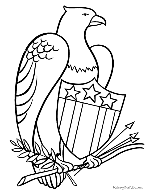 Eagle Feather Coloring Page Pages Ideas Free Printable Kids Martial
