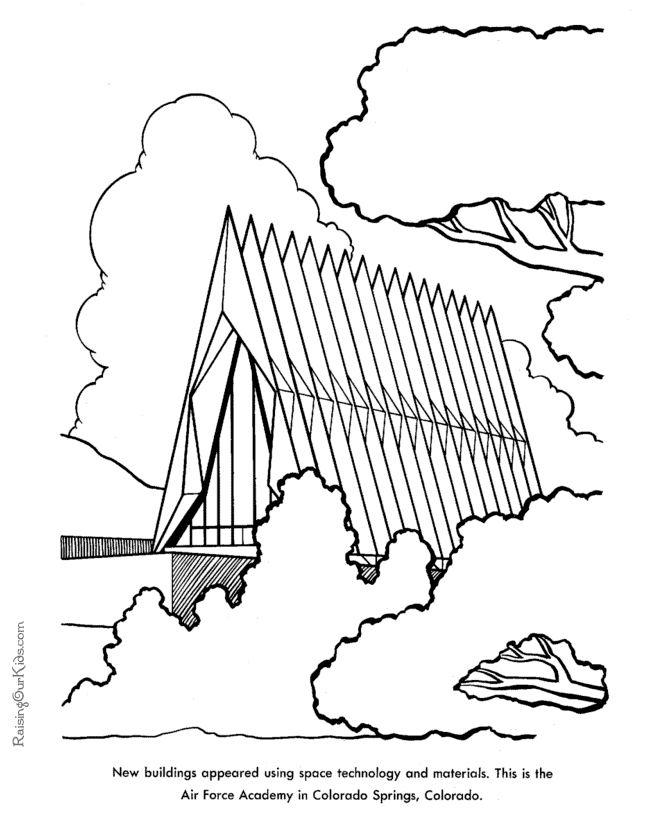 Air Force Academy coloring pages