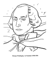 George Washington coloring pages