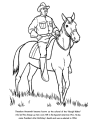 Theodore Roosevelt facts and coloring page
