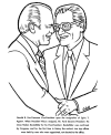 Gerald Ford facts and coloring pages