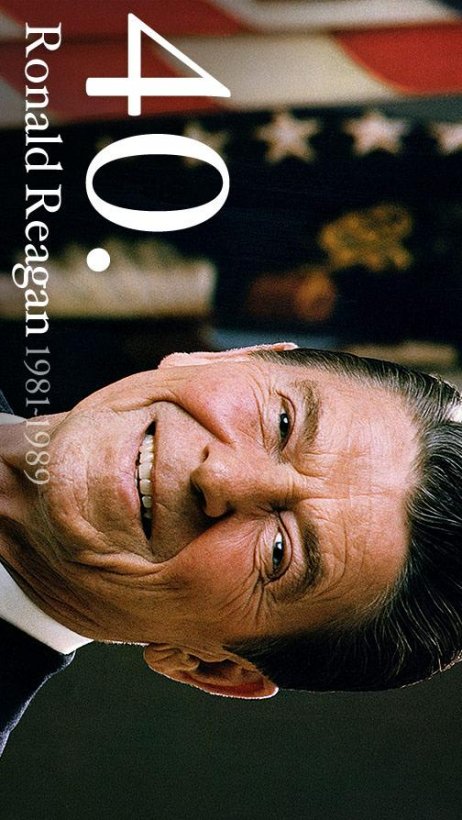 Free printable President Ronald Reagan picture